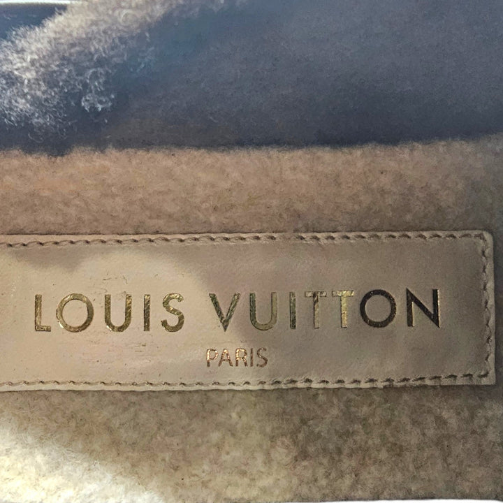 Louis Vuitton Aspen Platform Closed Mule Clogs Shearling 1AITGR EU 38 US 8 $1710