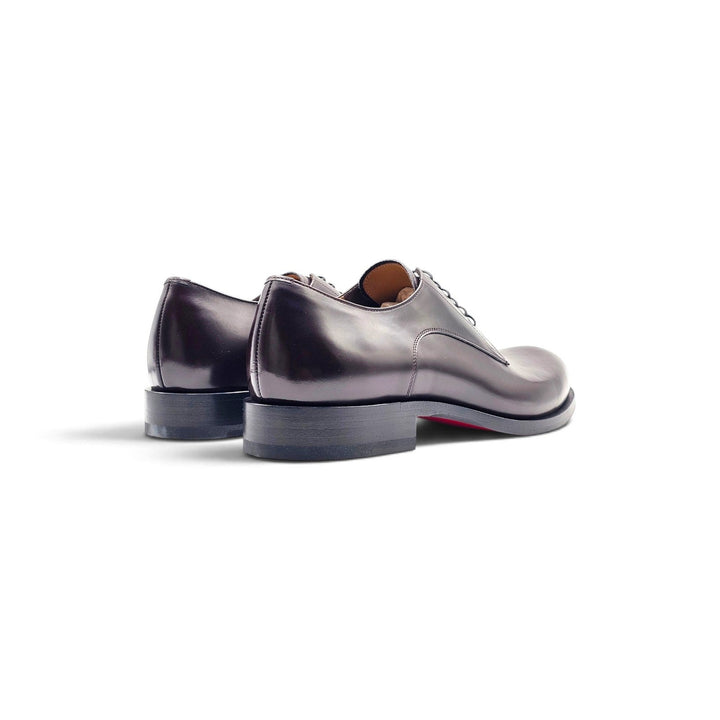 Christian Louboutin Moustachou Leather Derby Shoes Dark Brown EU 41 US 8 $1190