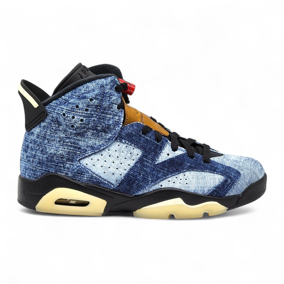 Nike Air Jordan 6 Retro Washed Denim Men’s Sneakers CT5350-401 EU 40 US 7 – New
