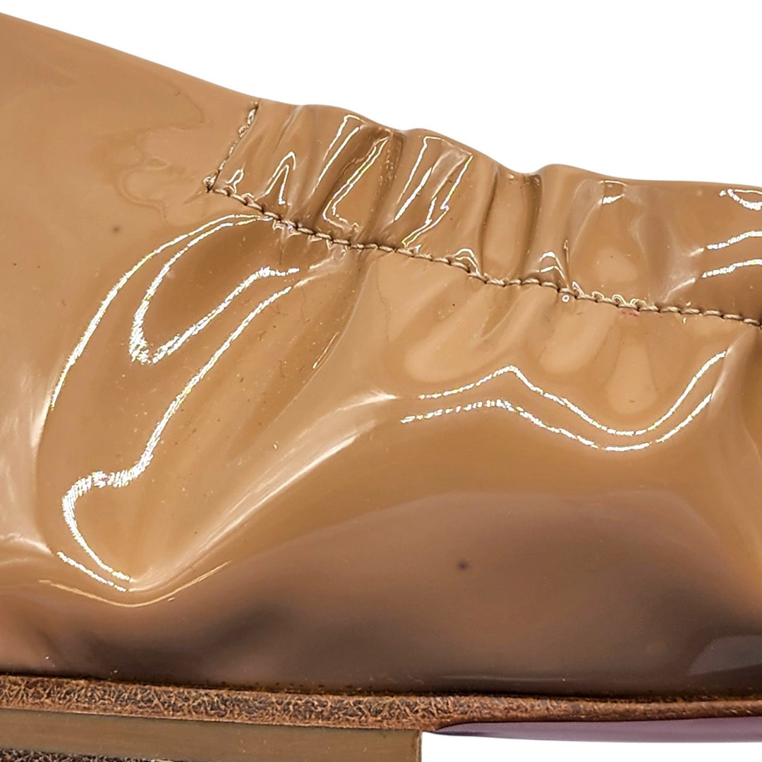 Christian Louboutin Gloriana Leather Ballet Flats Blush Nude EU 38.5 US 8
