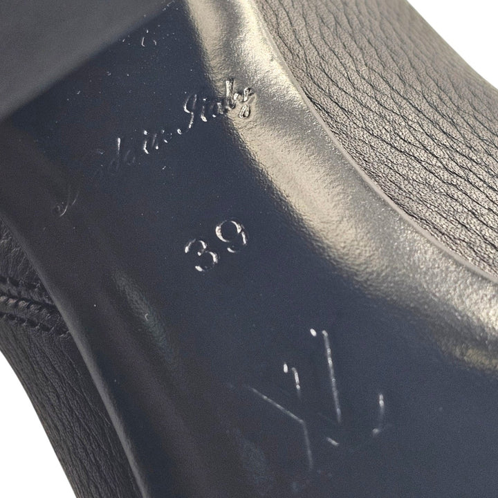 Louis Vuitton Donna High Boots 1AIFYM Black Leather EU 39 US 9 - NWOB $2480