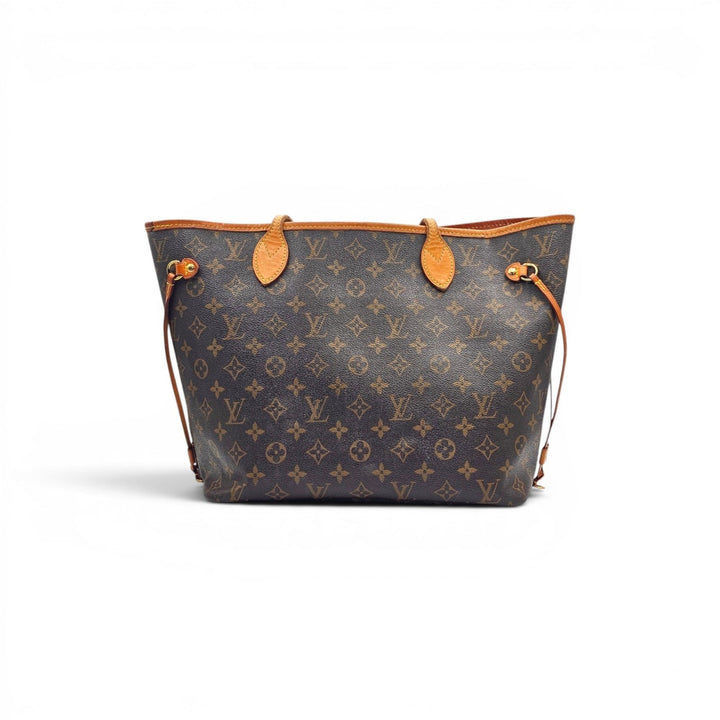 Louis Vuitton Neverfull MM Tote Bag in Brown LV Monogram - NFC Microchipped