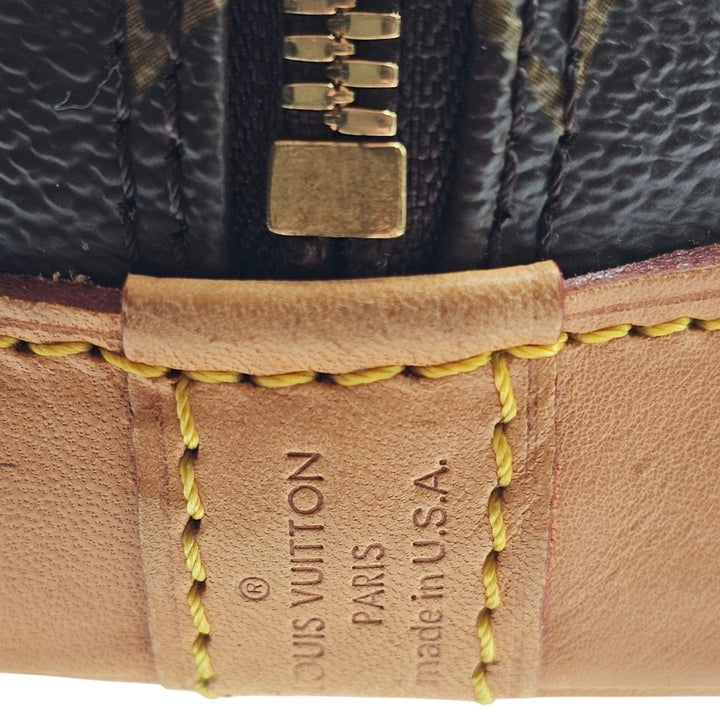 Louis Vuitton Monogram Alma PM Brown Canvas Handbag - Preowned