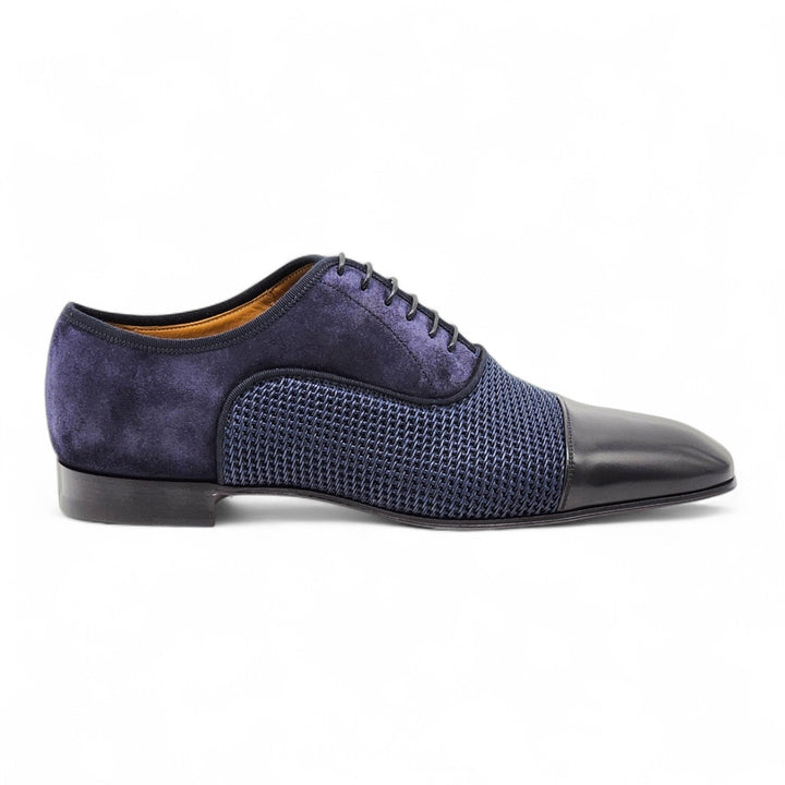 Christian Louboutin Greggo Oxford Leather Shoes Blue EU 41.5 US 8.5 - New $995