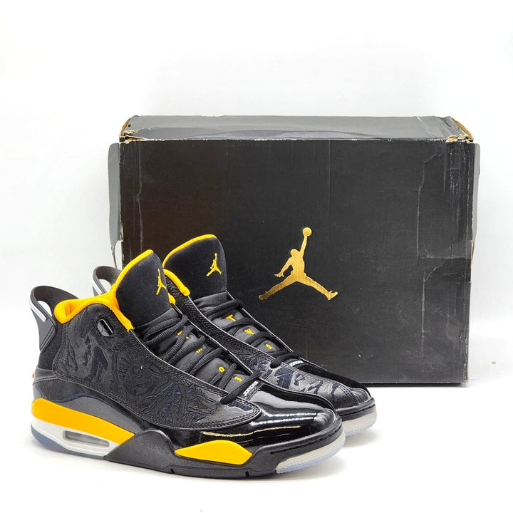 Air Jordan Dub Zero 311046- 017 Men’s Sneakers Black Taxi EU 41 US 8 - NWB