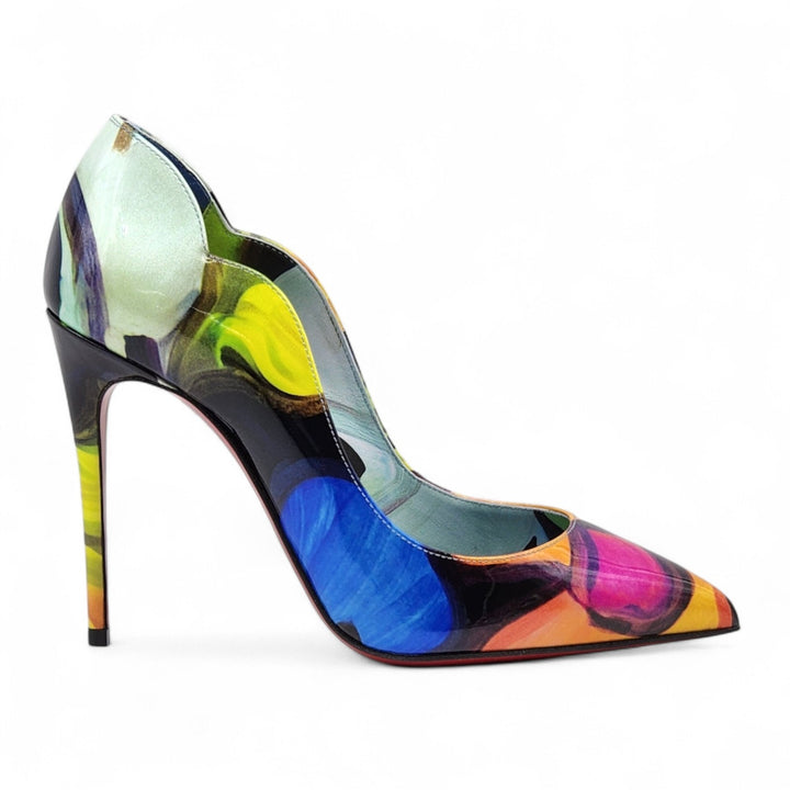 Christian Louboutin Hot Chick Leather Pumps Multicolor EU 34 US 4