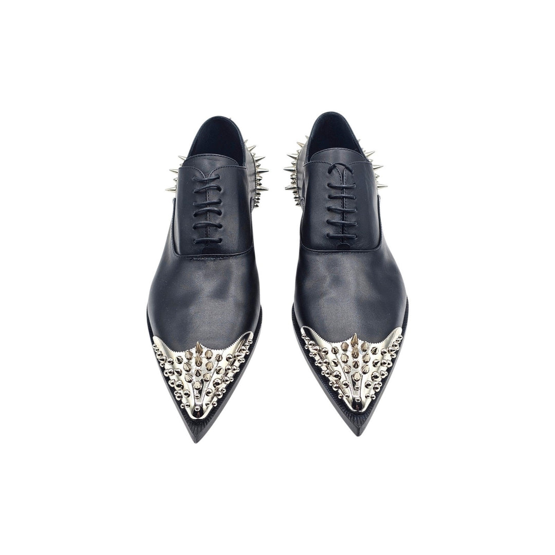 Christian Louboutin Cheliviss Meteor Leather Oxford Shoes EU 42.5 US 9.5 $2695