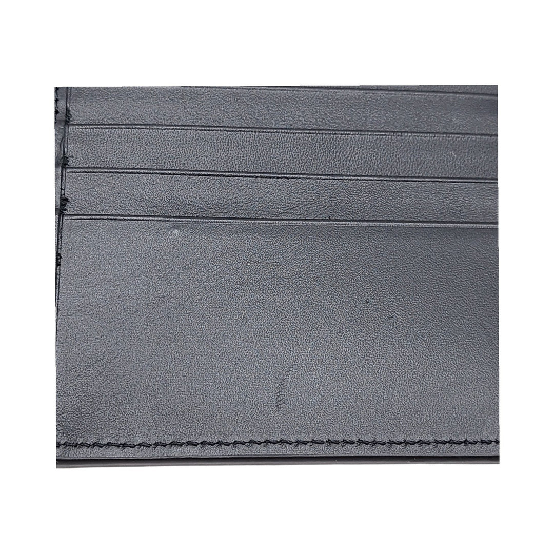 Giuseppe Zanotti Studded Leather Bifold Men's Wallet in Black