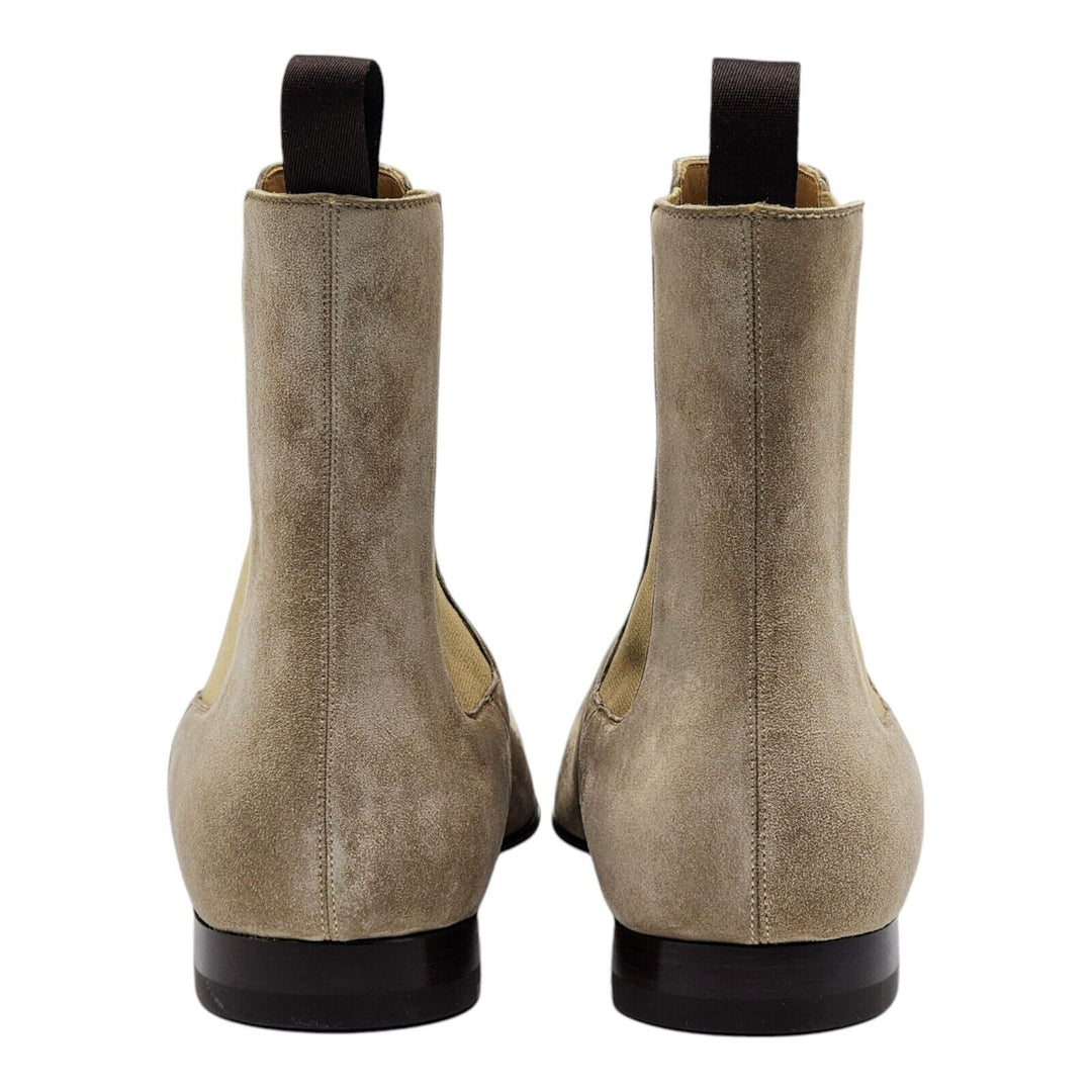 Christian Louboutin Roadie Flat Suede Boots – Beige – EU 43 / US 10 $1195
