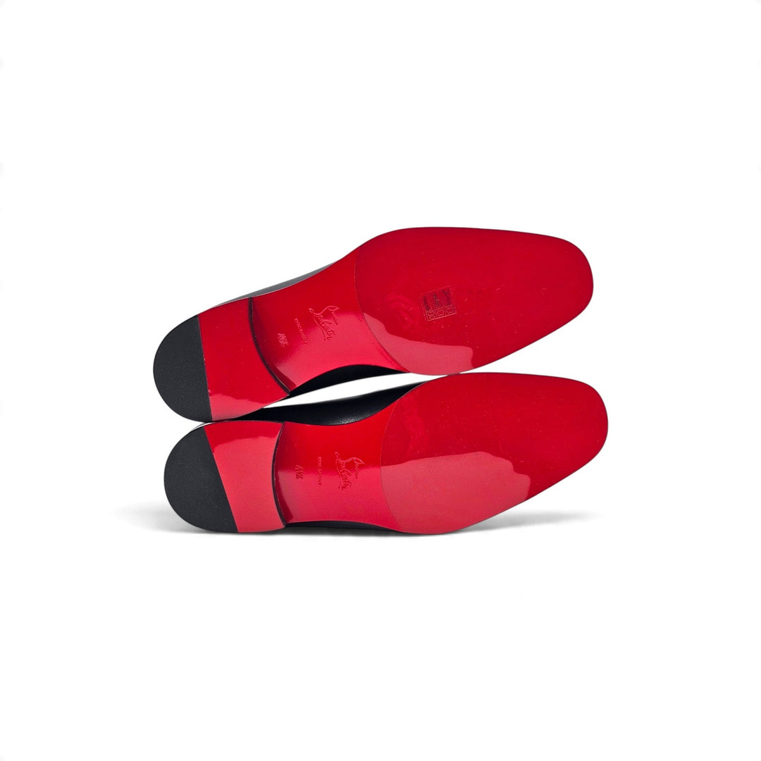 Christian Louboutin Danny Flex Leather Loafers in Black Size 41.5 US 8.5 - $1120