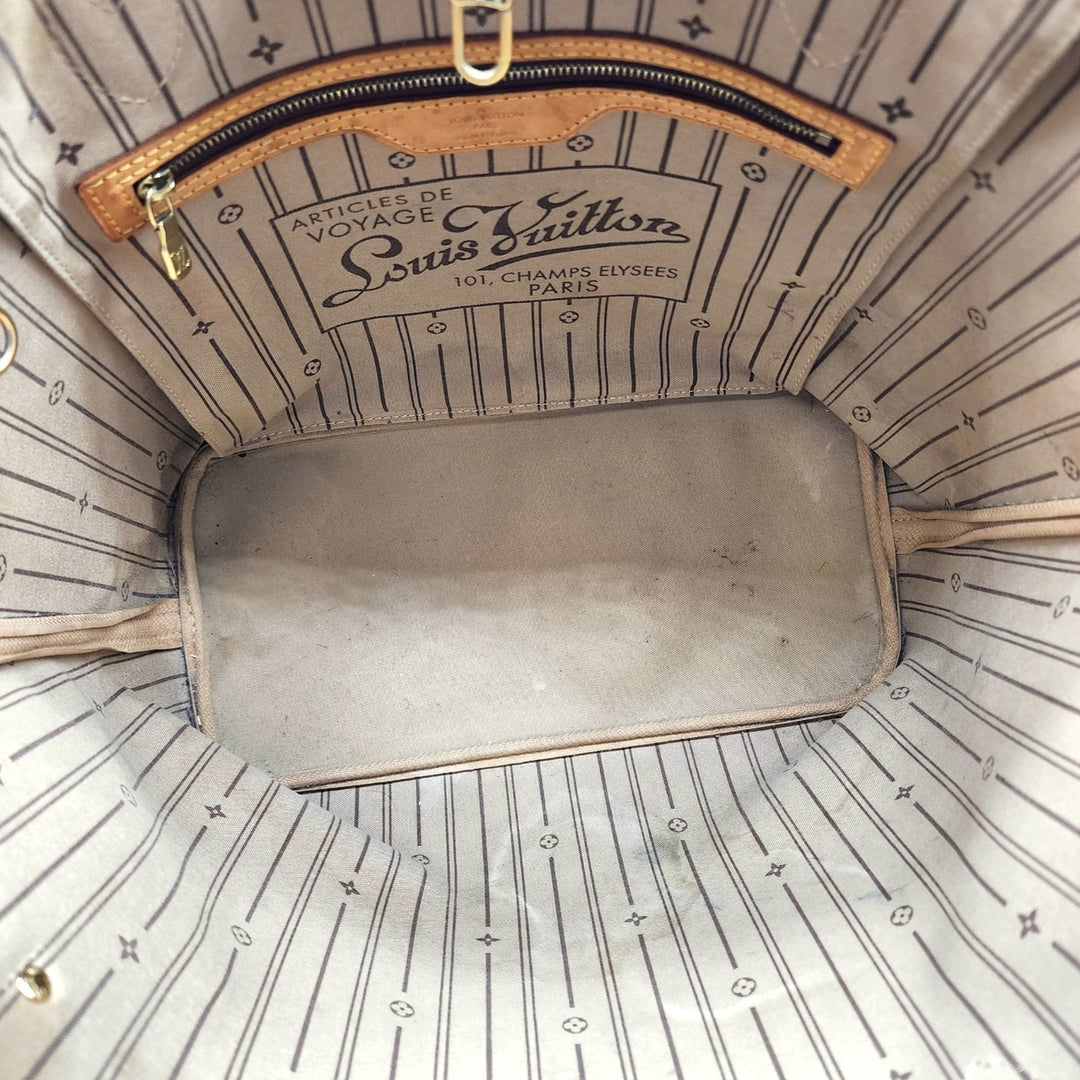 Louis Vuitton Neverfull MM Monogram Canvas Tote Bag Brown - Preowned $2170
