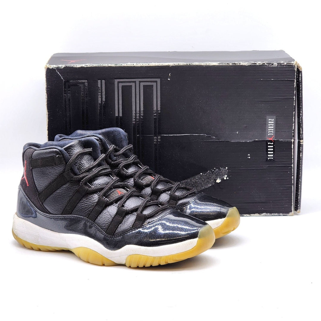 Jordan 11 Retro OG Sneakers 378037-002 2015 Black US 10.5