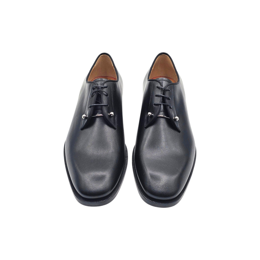 Christian Louboutin Chambeliss Leather Derby Shoes Black EU 42 US 9 - NWOB $1350