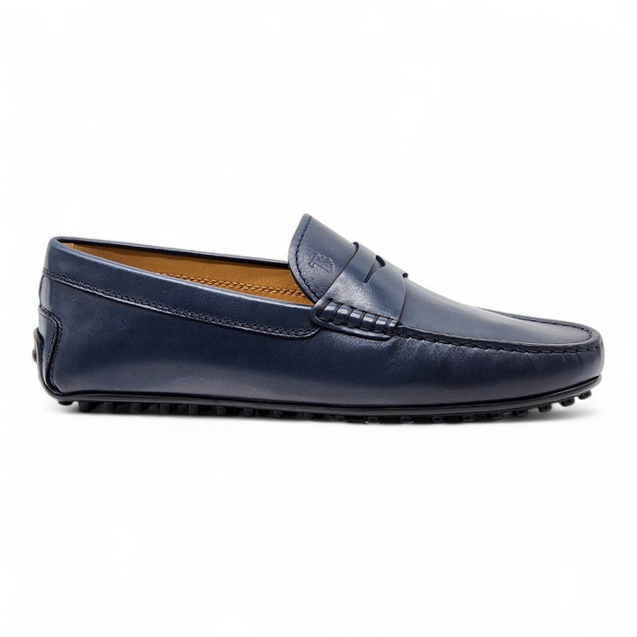 Tod’s Gommino Penny Driving Men's Leather Loafers Blue UK 6 US 7.5