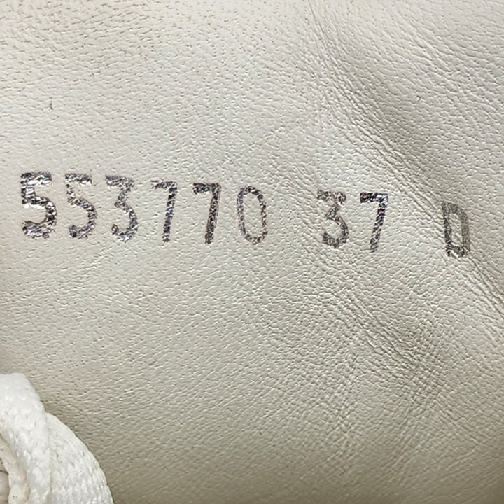 Alexander McQueen Oversized Leather Sneakers White EU 37 US 6.5