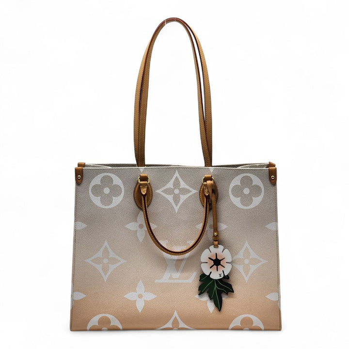 Louis Vuitton OnTheGo Tote By The Pool Monogram Giant GM Multicolor Peach Brume
