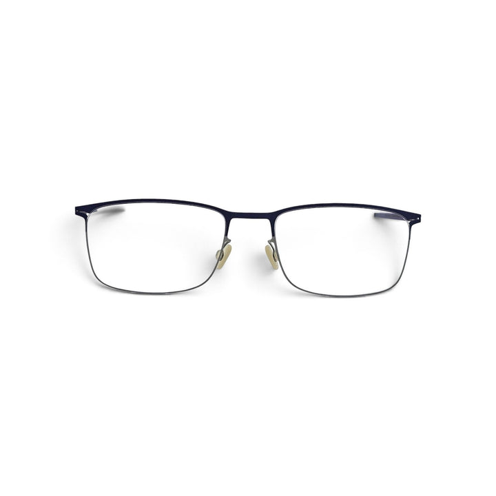 MYKITA LITE ERRKI Eyeglasses Navy Silver 54-17-135 Col 390 - NWB $850