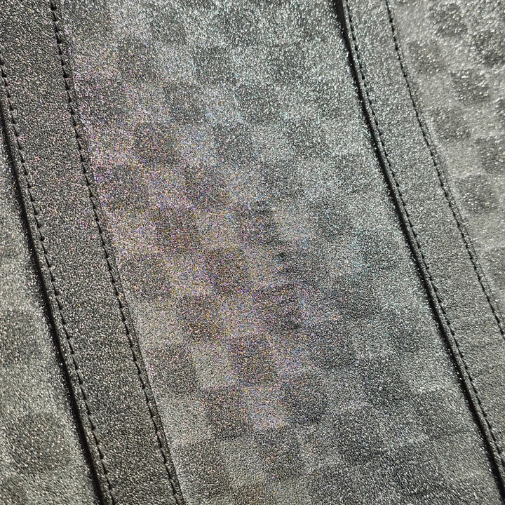 Louis Vuitton x Virgil Abloh Silver Glitter Damier Keepall 50 Bandoulière 2022