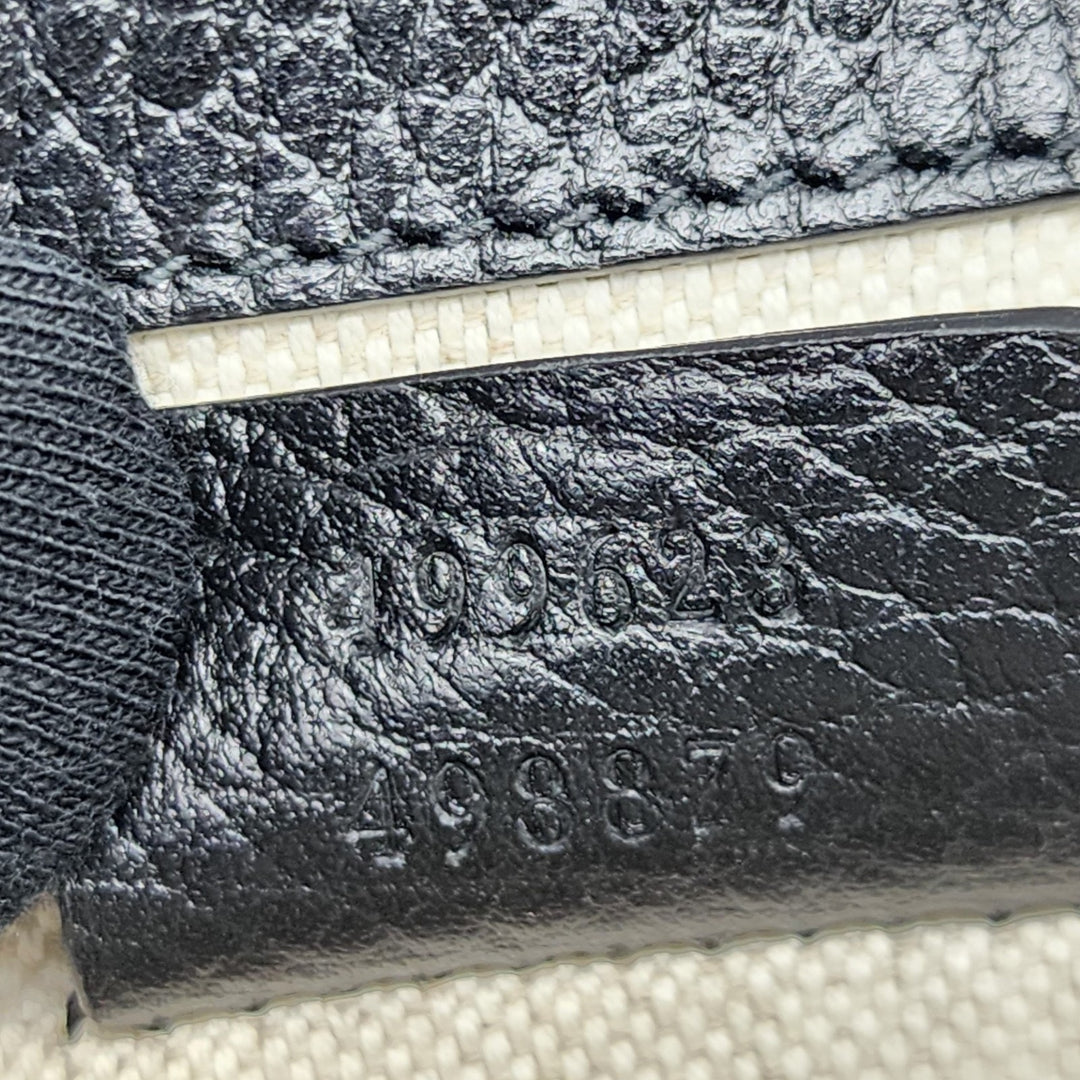 Gucci Small Dionysus Shoulder Bag Pebbled Calfskin Leather Black - New