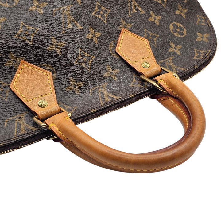 Louis Vuitton Monogram Alma PM Brown Canvas Handbag - Preowned