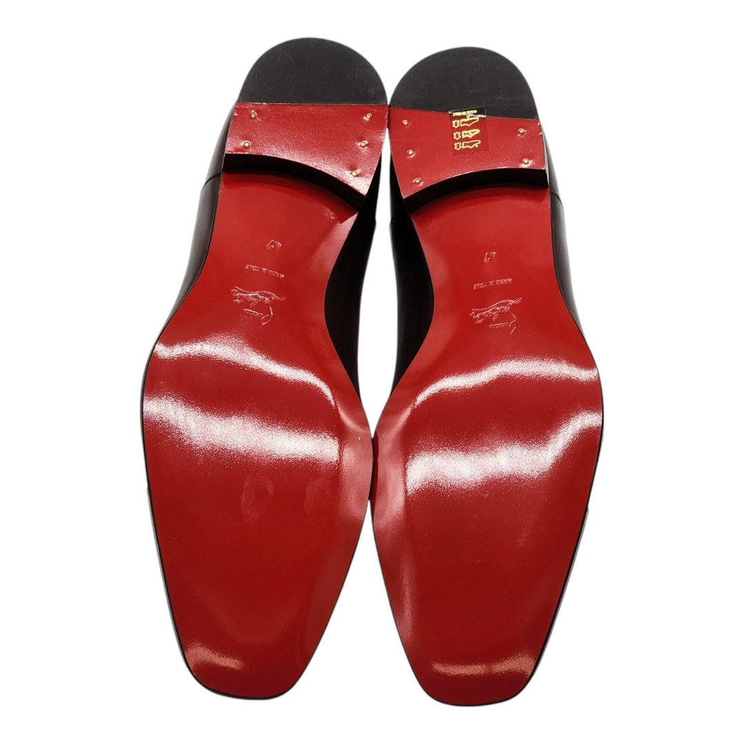 Christian Louboutin Greggo Leather Oxford Shoes in Brown EU 47 US 14