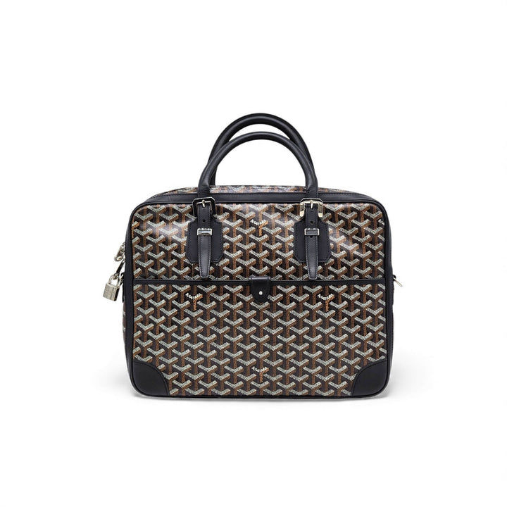 Goyard Ambassade PM Briefcase Business Handbag CHN020229 173243 Black