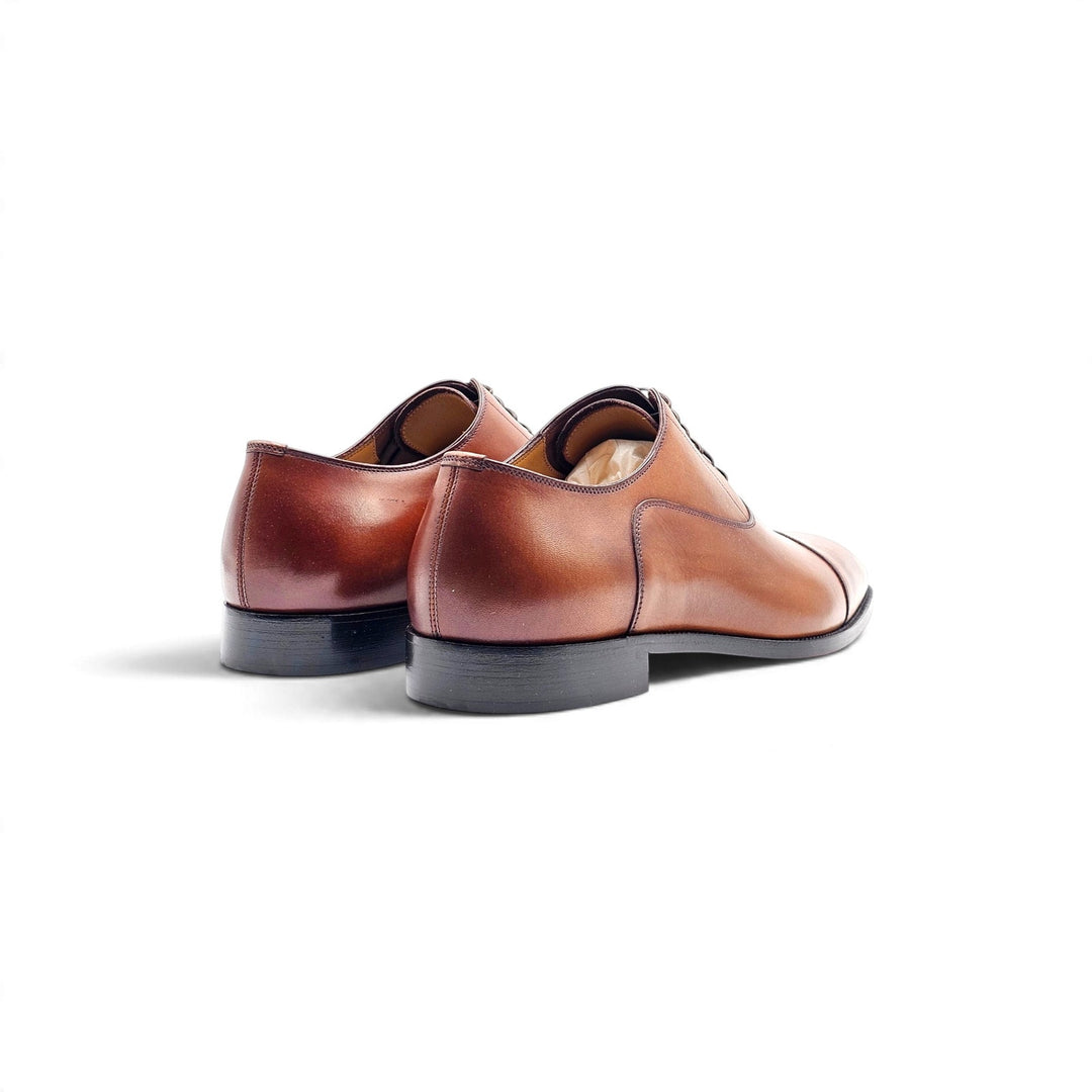Christian Louboutin Greggo Leather Oxford Shoes Brown EU 40 US 7 - $1050