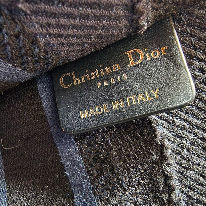 Dior Mini Book Tote Bag Frayed Camouflage Blue Denim Canvas Rare Collector's
