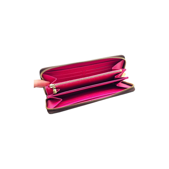Louis Vuitton Monogram 2015 Christmas Animation Zippy Wallet Hibiscus