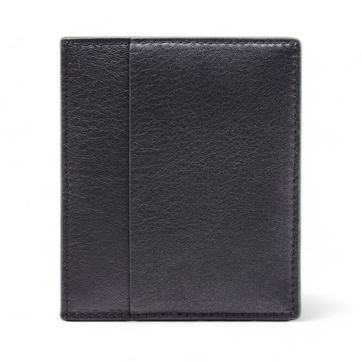 Rick Owens Logo Stamp Cardholder Wallet - Leather - Black