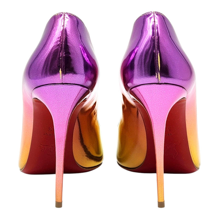 Christian Louboutin Hot Chick Leather Pumps Multicolor EU 39.5 US 9 - New $895