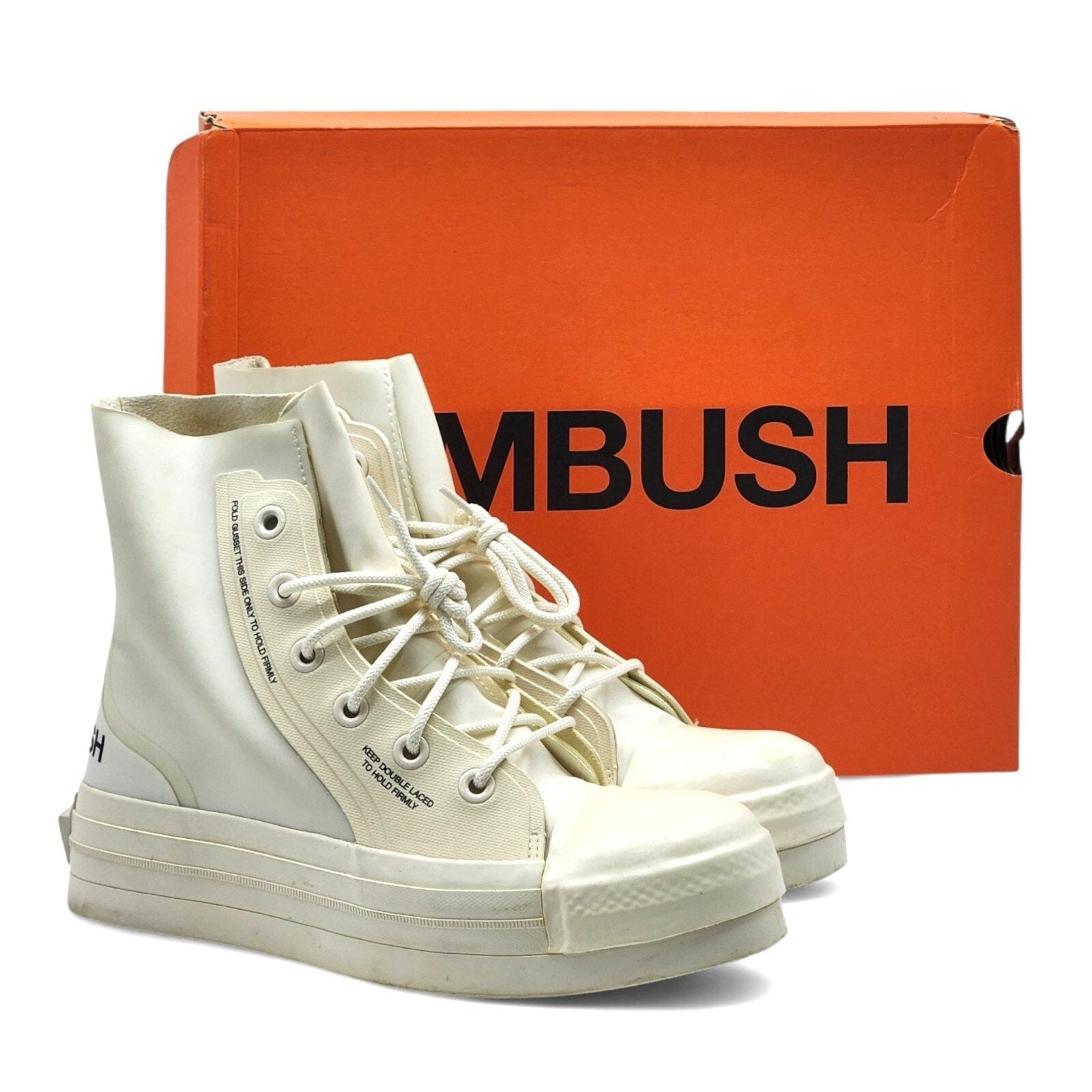 Converse x Off-White AMBUSH Chuck 70 White 166516C Sneakers US 8M