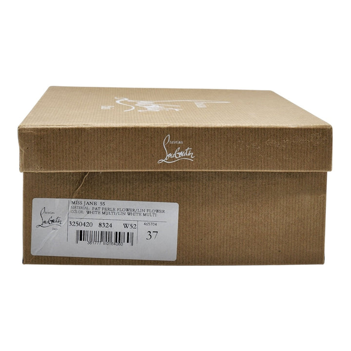 Christian Louboutin Miss Jane Leather Pumps Multicolor EU 37 US 6.5