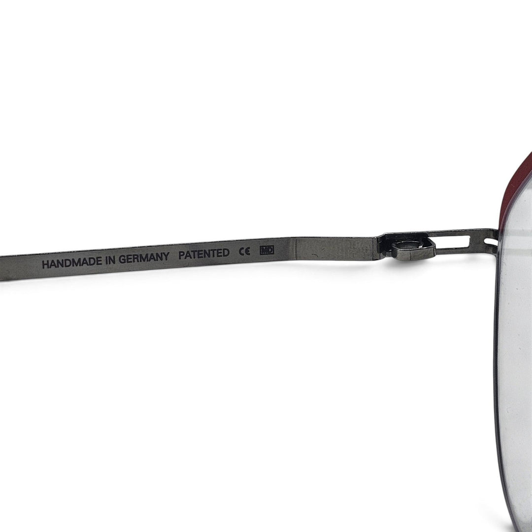 MYKITA BAMBI Eyeglasses Red Silver 50-20-140 Col C387 Handmade - NWB $850