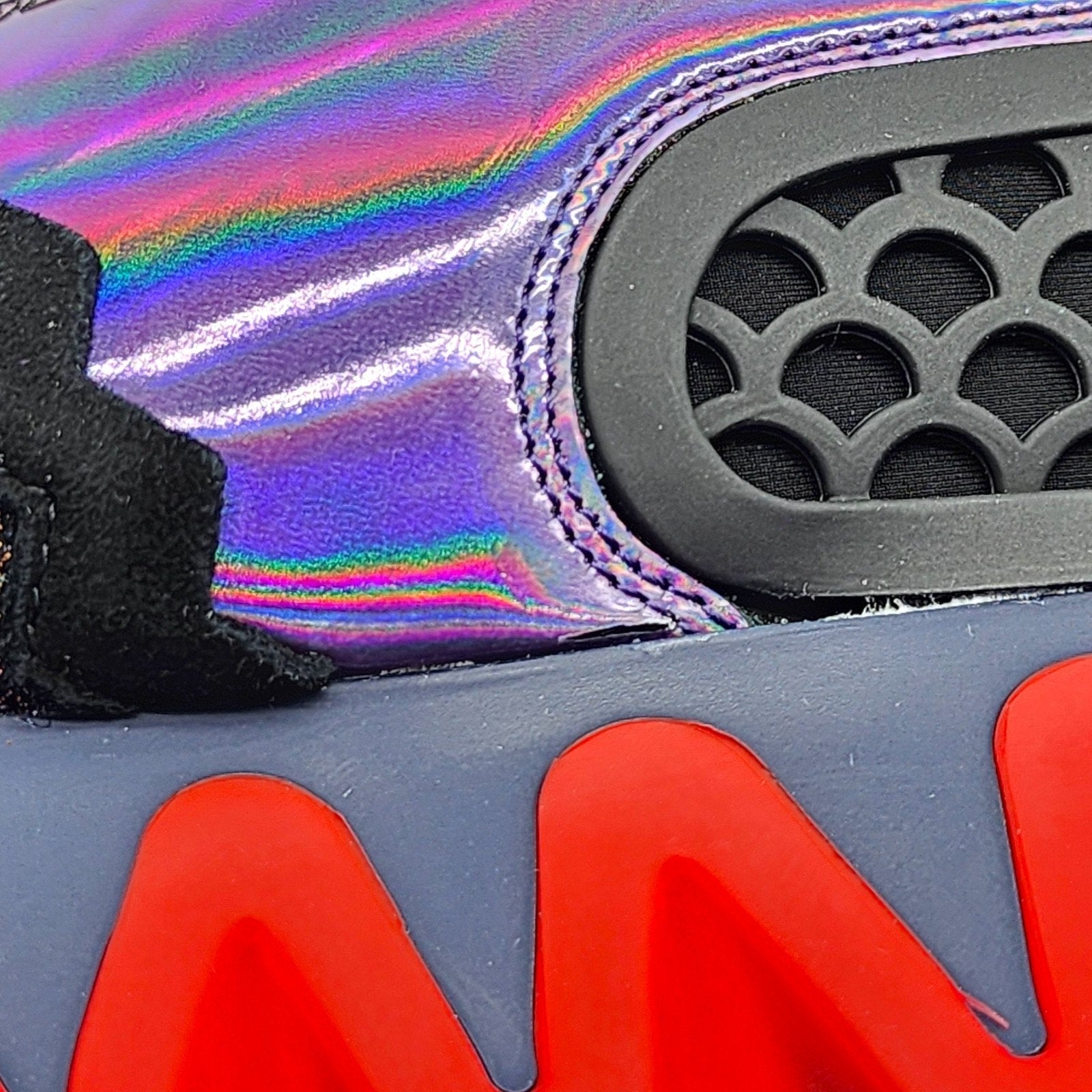 Christian Louboutin Loubishark Glitter Purple Men's Sneakers