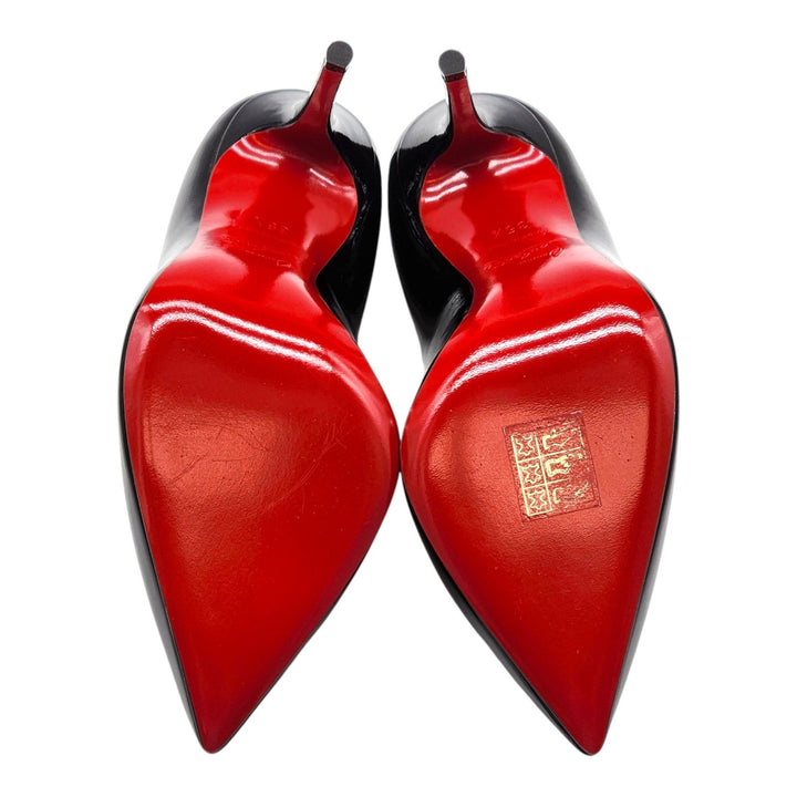 Christian Louboutin Pigalle Patent Leather Black Pumps EU 35.5 US 5 - NWB