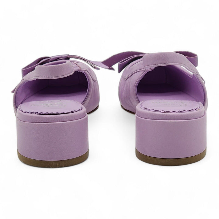 Christian Louboutin Mamaflirt Sling Pumps 30mm - Leather - Lilac 36 5.5 US $845