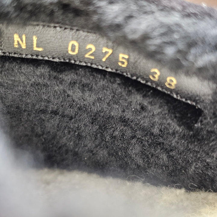 Louis Vuitton Aspen Platform Closed Mule Clogs Suede 1ADCEP EU 38 US 8 $2210
