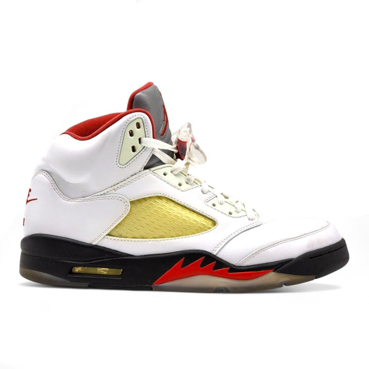 Nike Air Jordan 5 V Retro Men's Sneakers Fire Red Black 136027-101 US 12