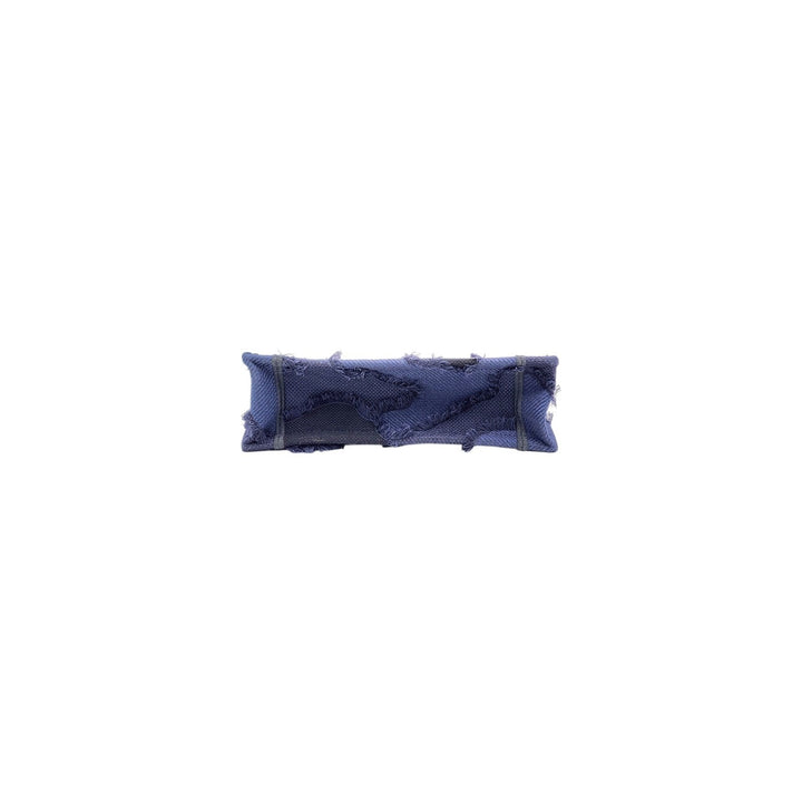 Dior Mini Book Tote Bag Frayed Camouflage Blue Denim Canvas Rare Collector's