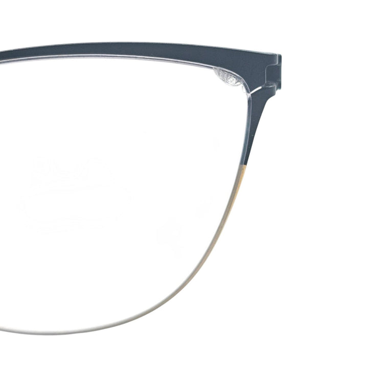 MYKITA NO1 LEA Cat Eye Eyeglasses Black Gold 51-19-150 Col 056 - NWB $850