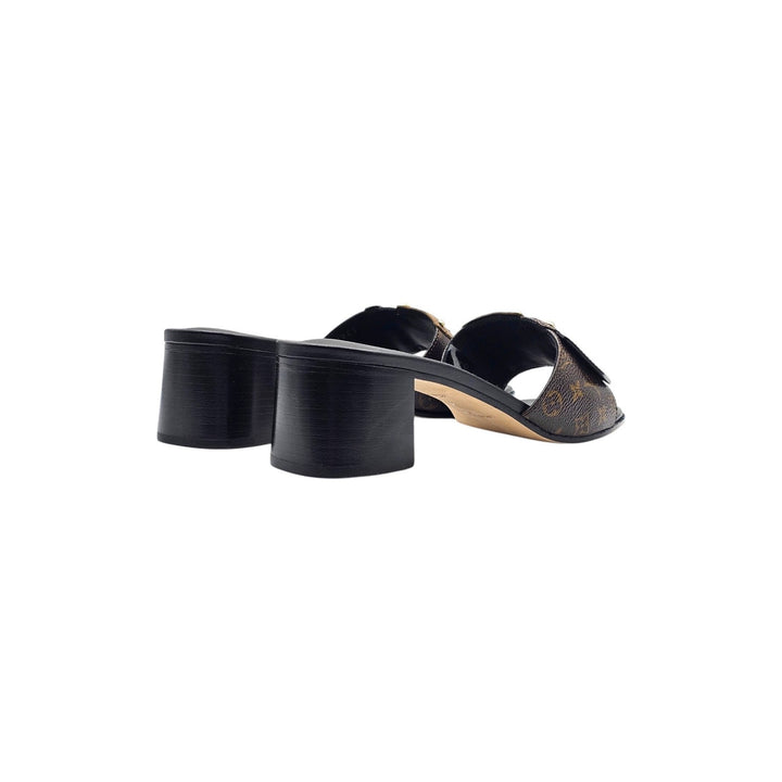 Louis Vuitton LV Frame Mule Monogram Canvas Sandals Brown EU 39 US 9 - NWB