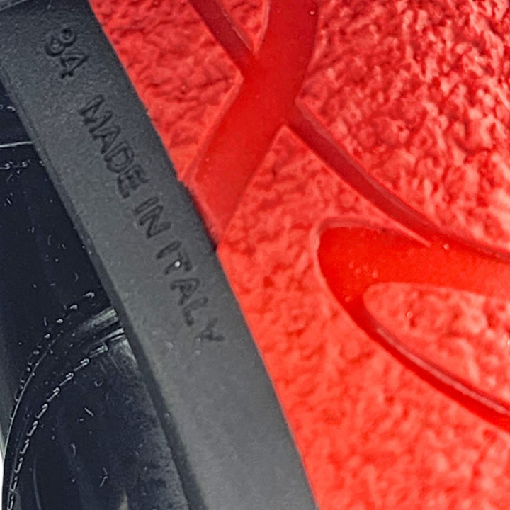 Christian Louboutin Loubirain PVC Rubber Women's Rain Boots Black EU 34 US 4