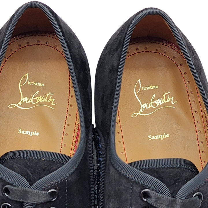 Christian Louboutin Greggo Oxford Shoes - Blue EU 42 US 9 Limited Ed. New