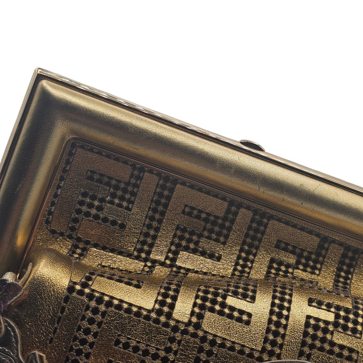 Fendi x Versace Fendace Fendi First Medium Gold Baroque Bag 8BP127 - NWOT