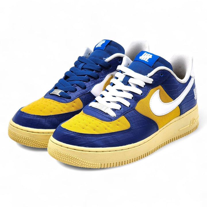 Nike Undefeated AF1 Low SP 5 On It DM8462-400 Leather Sneakers Blue 9.5