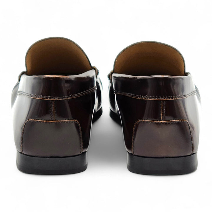 Tod’s City Gommino Leather Loafers Brown UK 7 US 8.5 EU 41.5