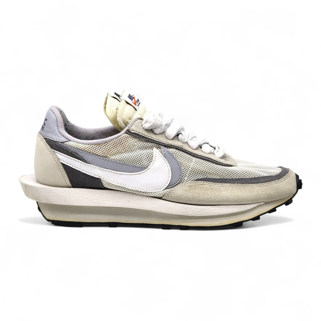 Nike LDWaffle Sacai Summit BV0073-100 Mesh Suede White Wolf Grey US 10