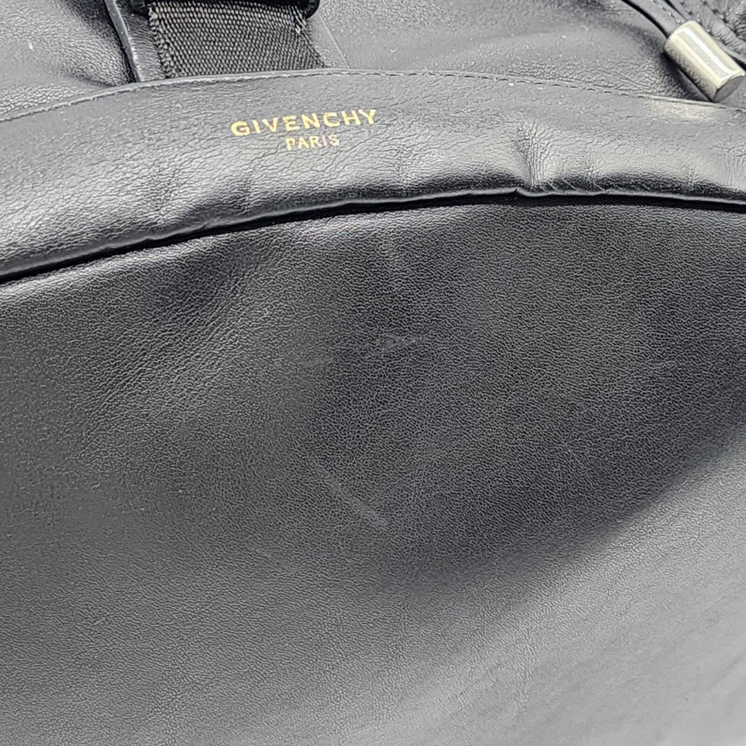 Givenchy Obsedia Calfskin Large Leather Backpack in Black