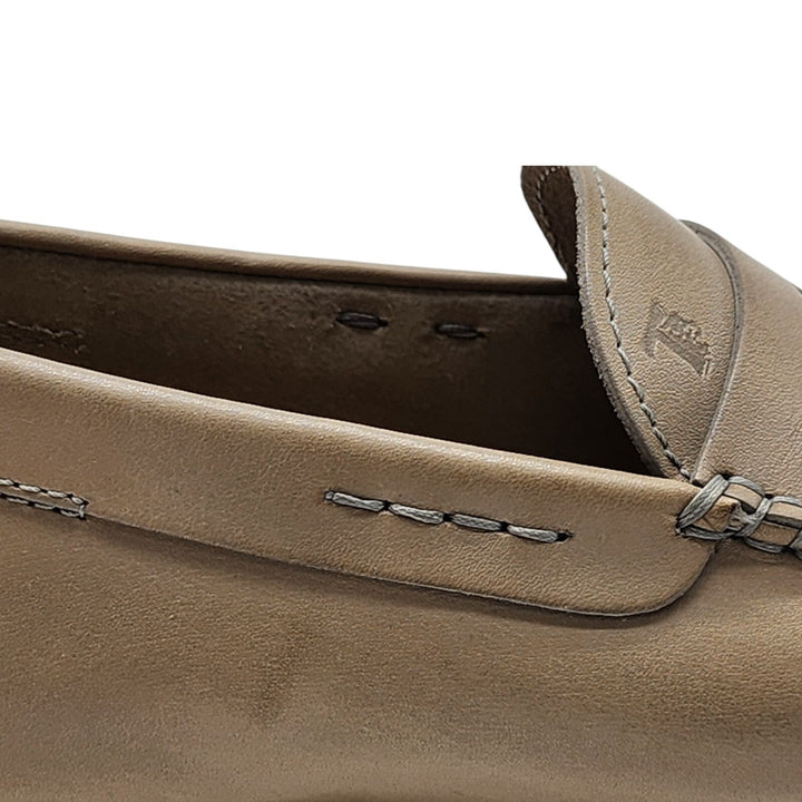 Tod's Driving Shoes City Gommino Men's Leather Loafers Brown US 8.5 UK 7